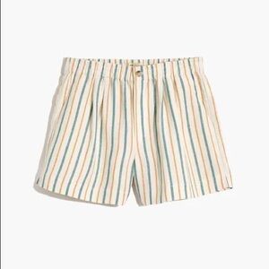 Madewell Track Shorts in Stripe